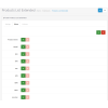 Products List Extended